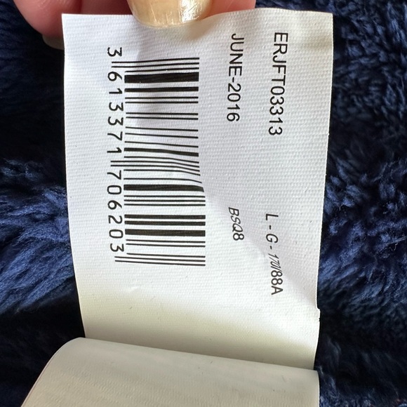 Roxy SNOW Junior's Frost Printed Fleece Jacket - large - Picture 5 of 12